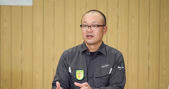 熊田隆広様　株式会社ダイセキ 北陸事業所　生産部 生産二課 課長