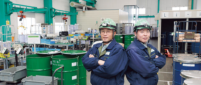 サーマルカメラで火災を未然に検知・充電式電池リサイクルの安全に寄与