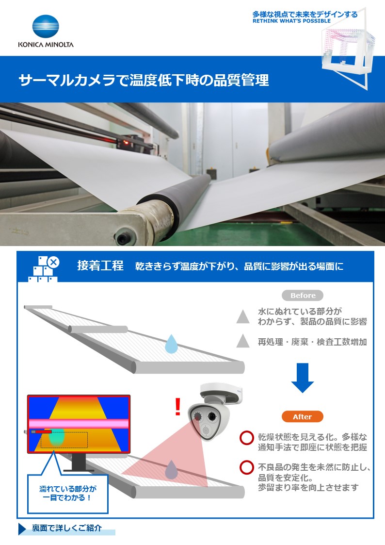 温度低下時の品質管理